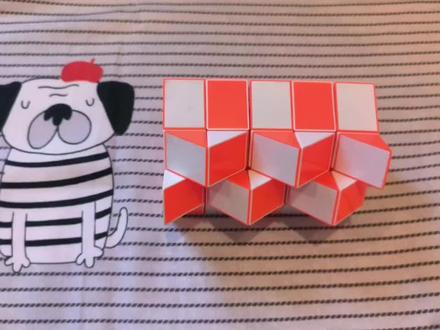 60段魔尺变百变魔方#百变魔尺 #60段魔尺