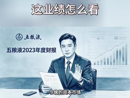 五粮液出一季报,这业绩怎么看?
#股票#股民#五粮液
