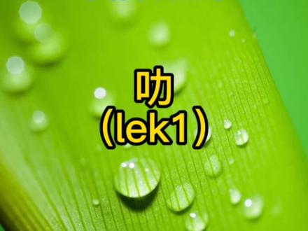 #粤语教学 #学粤语 学习粤语发音,你好叻啊,斗叻,认叻,叻仔叻女#粤拼音