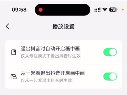 抖音如何开启画中画#iphone使用技巧 #抖音画中画设置