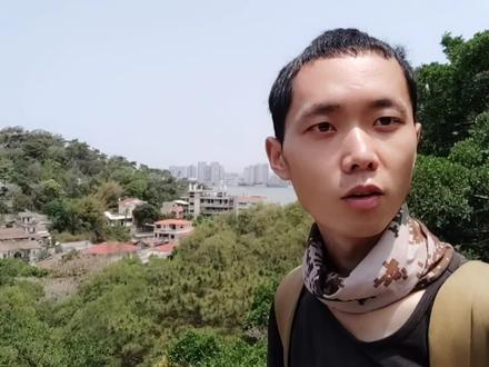 登上礐石风景区最高峰,俯瞰汕头市区全景,春天来了 鸟语花香!