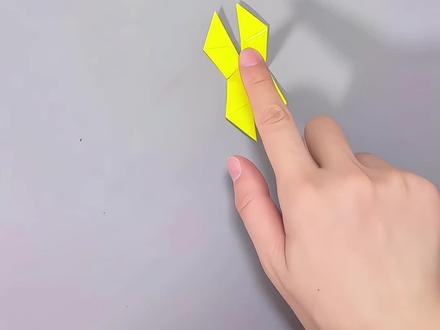 一张纸折弹跳小马,空中连翻两翻太绝了❗️ #折纸 #手工 #手工diy #亲子手工 #自制玩具 @DOU+上热门 @DOU+小助手