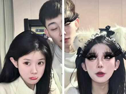 姐姐平时都画这么浓的妆吗?