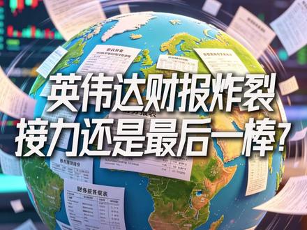 英伟达财报炸裂 接力还是最后一棒? #财经 #股票 #A股 #英伟达 #股市