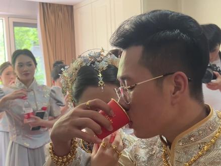 出嫁的女孩都是这样吗?不敢哭,但很想哭#福建结婚习俗 #结婚