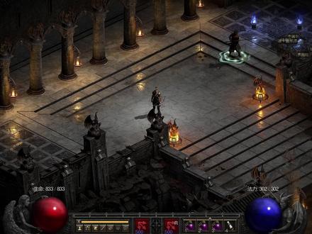 【战斗蜗牛】暗黑2新DLC-新版风之力炮轰弓马