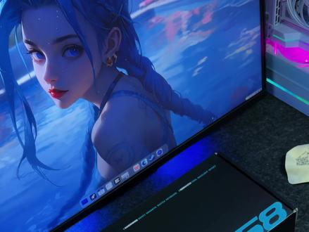 磁轴卷王升级 狼蛛HERO68Air双8K三模0.005RT #狼蛛HERO68Air #狼蛛三模磁轴键盘 #狼蛛 #狼蛛HERO68 #无畏契约