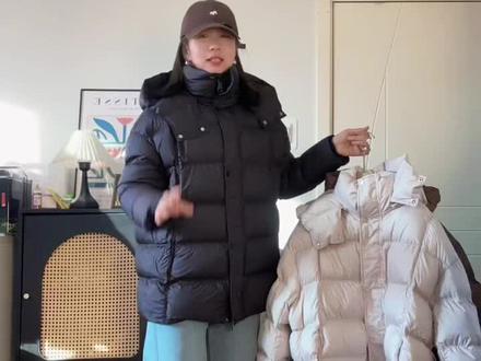 400米以内的95白鸭绒,真的很难遇~首先黑色#保暖穿搭 #外套穿搭 #冬季搭配 #短款羽绒服 #高品质羽绒服