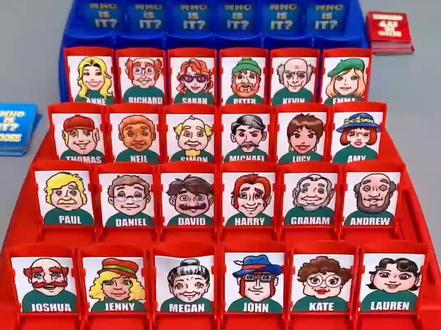 猜猜我是谁,这是可以锻炼小朋友逻辑思维能力的卡牌,看看谁能快速找到人物呢#益智 #桌面游戏 #热门 #启蒙