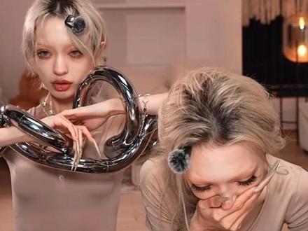 被自己误伤的dana#时尚 #造型设计 #tangle @Danazanatwinsss @DZ TWINS CODE @Dana Zana小号
