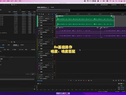 Au 基础教程 响度 响度匹配
#au #有声书 #原声录制