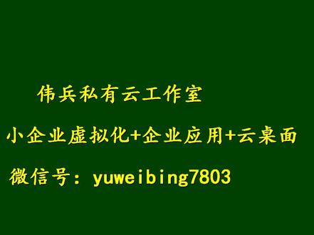 玩转Proxmox VE--13.场景一:小企业虚拟化+企业应用+云桌面