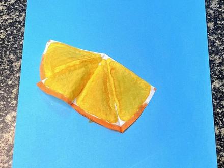 儿童亲子手工,简简单单纸巾变水果,你做你也会!#幼儿园手工 #亲子手工 #手工diy #动手能力培养