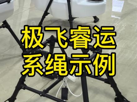 极飞睿运,无人机吊运,自动脱钩,熔断脱困,农林牧渔吊运又一选择#极飞科技 #极飞程义 #自家作业选极飞