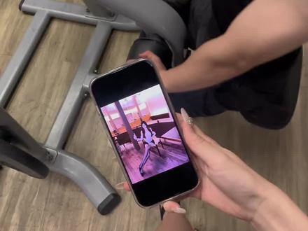 当我在健身房遇到crush #crush #抽象 #结局亮了