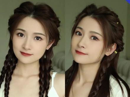 十二星座专属编发之天蝎座和射手座的发型教程!#今日发型 #发型教程 #编发教程