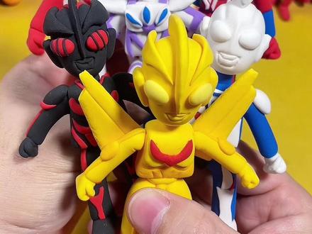 快来看看兔哥捏奥特曼用的什么粘土呀 #粘土奥特曼 #超轻粘土 @抖音小助手