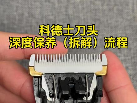 建议收藏!科德士刀头深度拆解清理流程,学会后可以解决90%刀头声音大的问题! #科德士旗舰店 #电推剪 #刀头 #电推剪保养 #电推剪维修