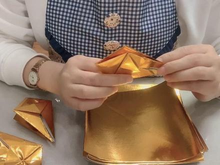 狗头金折叠教程#传承文化 #手工制作 #做手工我是认真的 #手工diy