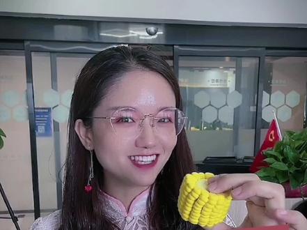 玉米教程来啦!#彩泥手工 #粘土 #玉米 @DOU+小助手