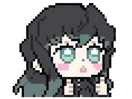 时透无一郎拼豆图纸分享 #我染上了拼豆 #鬼灭之刃 #时透无一郎 #拼豆图纸