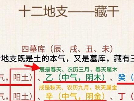一条视频给你讲清楚什么是藏干! 弘扬传统文化,拒绝封建迷信#国学 #易学 #国学文化 #易学智慧 #国学智慧
