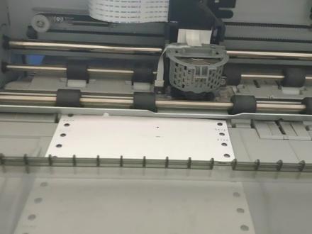 得力针式打印机不进纸,进纸后自动退纸,冷门机不好找配件修