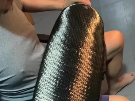 给自己做一个碳纤维滑板#碳纤维滑板 #手工diy #滑板