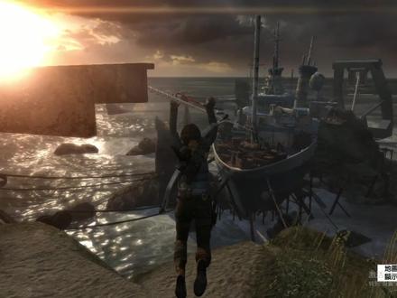 古墓丽影9击败钢甲巨人,营救艾力克斯