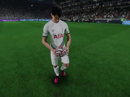 #eafc24 #足球游戏 #足球的魅力远远超过你的想象 #孙兴慜 #梅西 EA FC 24 大牌球员主罚任意球~罚球动作基本一致~但是球员庆祝动作还是不错的!