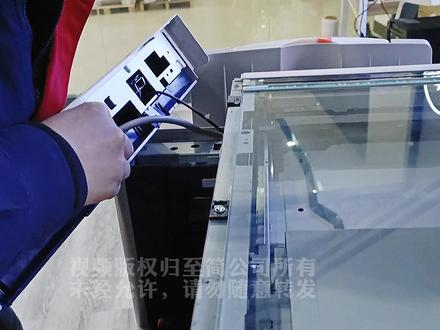 《面板拆装》—施乐78系列#图文快印 #复印机 #办公 #施乐 #拆机
