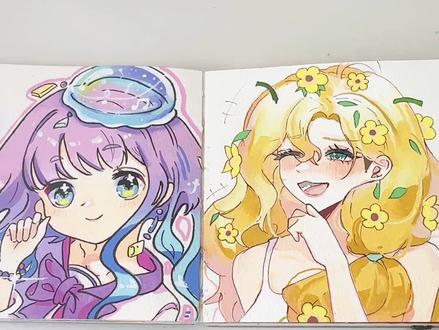 挑战100天成为绘画博主 | 第33天 你敢发我敢画#画画教程 #画画画画画 #画画 #恩米丙烯马克笔 #跟着抖音学画画