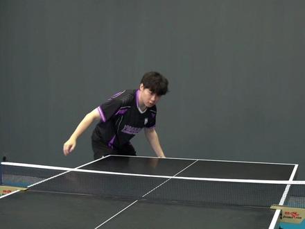 向内掏着发 带你学会马龙招牌侧旋发球 #乒乓球#乒乓球教学#马龙