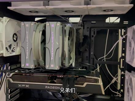 风冷还是水冷?当我把利民最强风冷FC140换成利民360水冷后 #diy电脑 #360水冷 #风冷 #利民