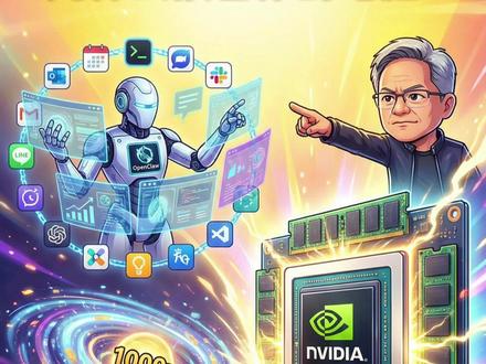 黄仁勋盛赞OpenClaw 3周普及超Linux30年积累 #AI #OpenClaw #黄仁勋 #算力 #投资有风险理财需谨慎