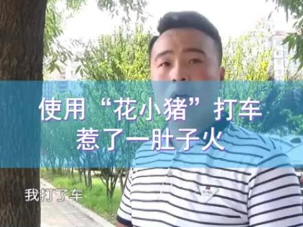 使用“花小猪”打车 惹了一肚子火