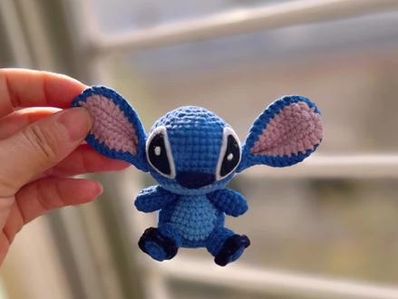 史迪仔教程一#钩针教程 #零基础学钩针 #史迪仔挂件 #钩织教程