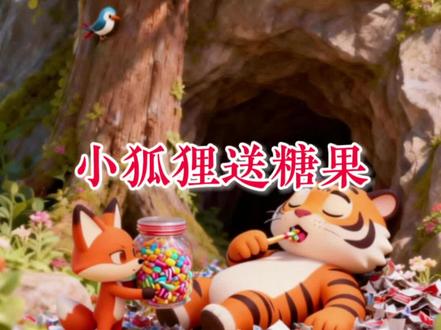 #上热门 #儿童动画 #绘本 #故事 #幼儿园 @DOU+小助手 @抖音小助手 @DOU+上热门 《小狐狸送糖果》