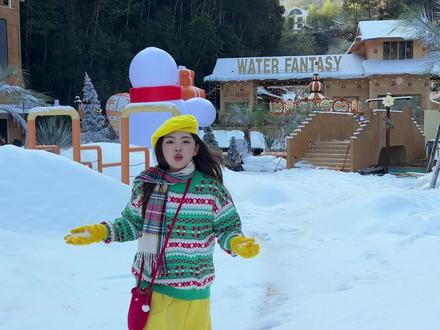 谁说福建不可以玩雪!我在龙岩找到了“阿勒泰” @龙岩森林水乡九溪庐漂流 #龙岩森林雪乡 #龙岩的第一场雪 #福建藏了个小阿勒泰 #旅行推荐官 #南方小土豆也玩上雪啦