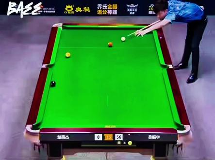 为什么有点糊,因为为年少成名的代价,就是永远追赶曾经的自己#台球 #吴振宇