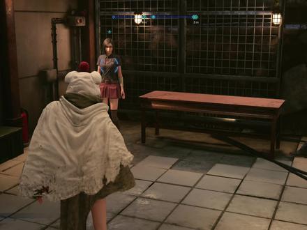 尤菲在等待索侬的过程中顺便获得了兀鹰堡垒小游戏的冠军 #最终幻想7重制版 #ps5游戏