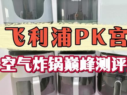 空气炸锅怎么选?爆款美的、宫菱详细测评分析 #空气炸锅 #空气炸锅推荐 #空气炸锅测评 #松下空气炸锅