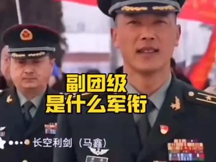 副团级的军衔#军衔等级