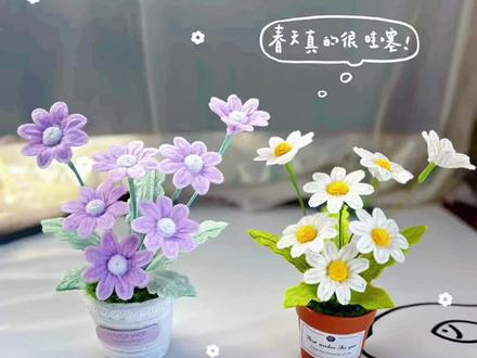不用打胶春日雏菊小盆栽详细教程分享~
新手姐妹也可轻松学会#扭扭棒 #扭扭棒手工 #小雏菊 #手工小花盆栽 #详细教程