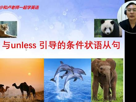 if与unless引导的条件状语从句