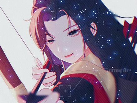 “我的背后,只有你可以交付。”#绘画过程 #巾帼英雄 #女将军 #古风画 #绘画 #国风正当红 #真人定制