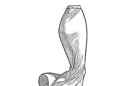 【绘画教程】裙子画法详细步骤#绘画教程#手绘#绘画