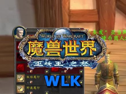 DK毕业魔印点击就送,千万不要去换牌子的。#魔兽世界 #魔兽世界怀旧服#巫妖王之怒