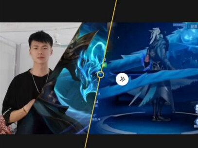 王者本命英雄照进现实制作教程#本命英雄照进现实 #游戏照进现实 #王者滤镜 #剪映