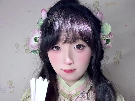 好运连连🪷 莲花扇~ 今天还是古风小女子#莲花 #扭扭棒